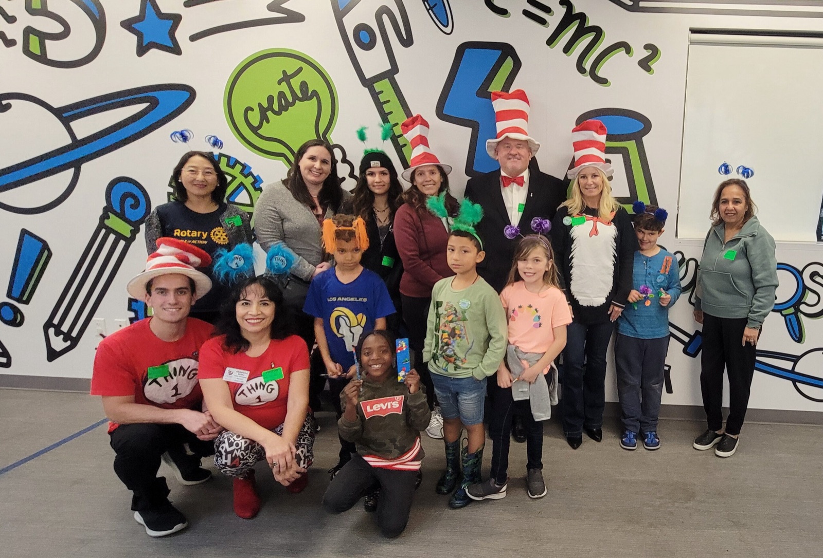 Dr. Seuss Reading Day with Irvine Rotary