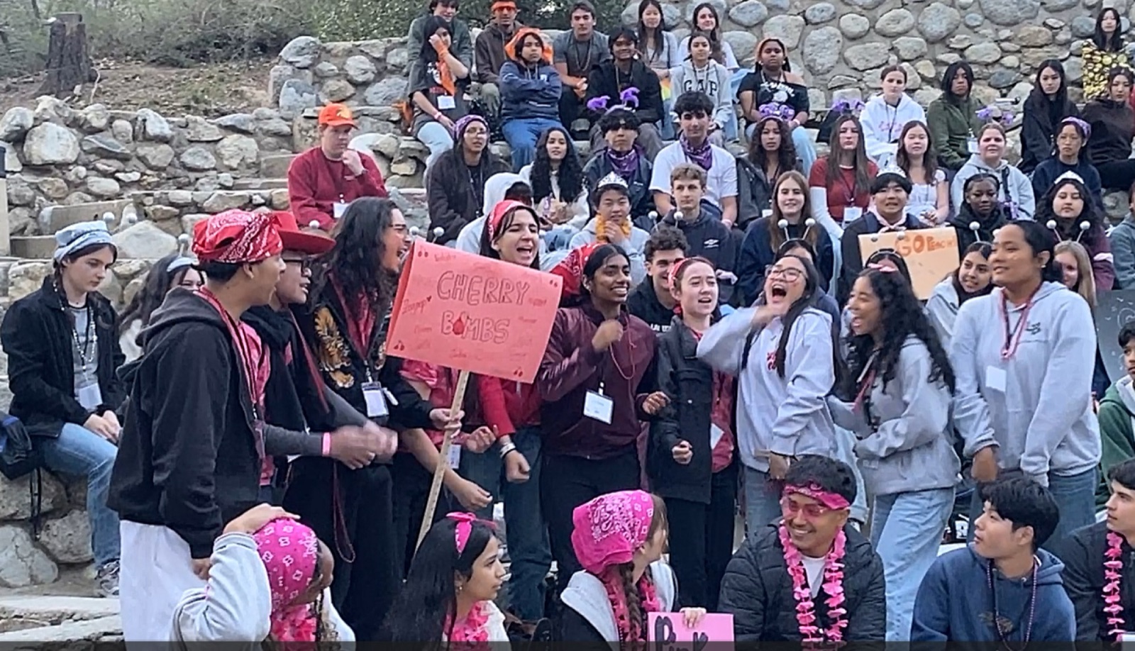 RYLA 2025 campers celebrating together