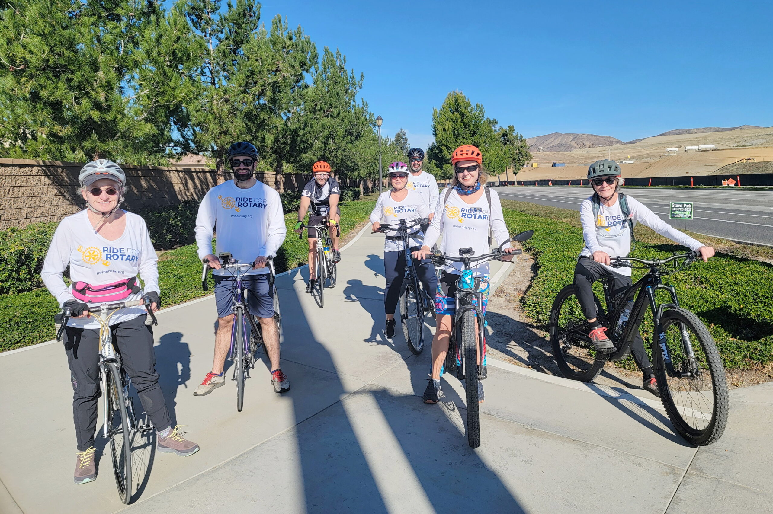 Ride for Rotary Club of Irvine